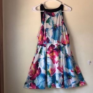 Pastel Flower Summer Dress